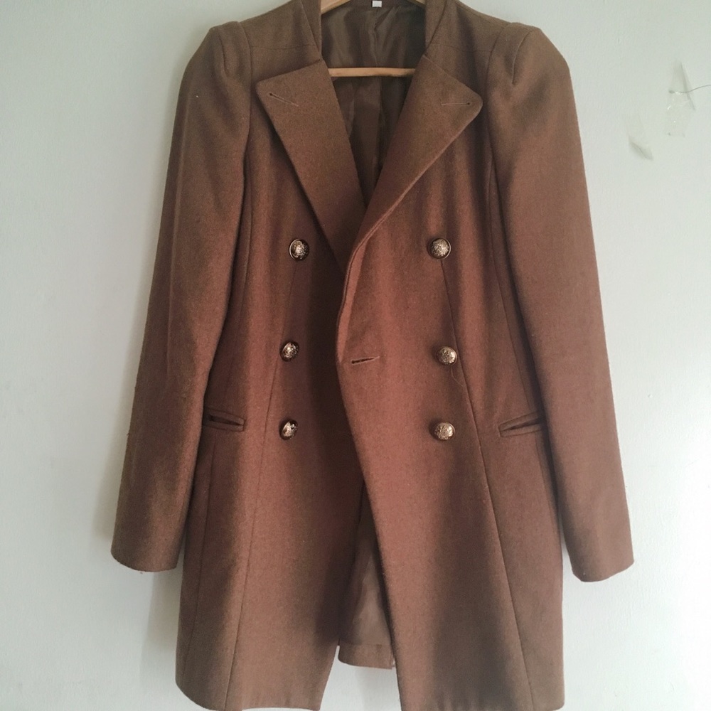 Rusty orangey brown coat